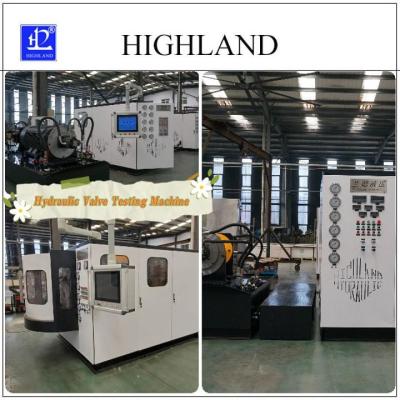 China Highland Designed Customized Hydraulic Valve Test Bench For Coal Mine Industry en venta