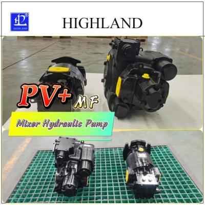 China Highland Concrete Mixer Hydraulic Plunger Pump With Strong Load Capacity for sale