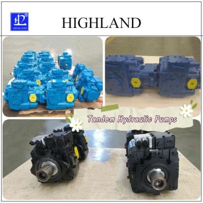 China High Efficiency And Pressure Tandem Hydraulic Pumps For Mobile Equipment for sale