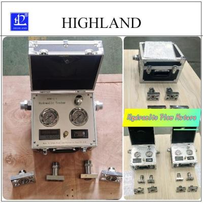 China High Pressure  Hydraulic Flow Meter For Snow Car Operation HIGHLAND Design for sale