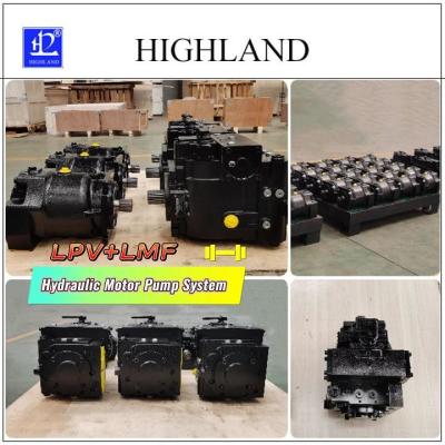 China Manual Loading Hydraulic Motor Pump System With And 97% Efficiency à venda