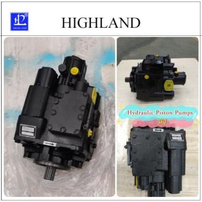 China Black Variable Displacement Axial Piston Hydraulic Pump zu verkaufen