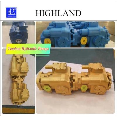 China Cotton Harvester Tandem Hydraulic Pumps For Hydraulic System Components à venda