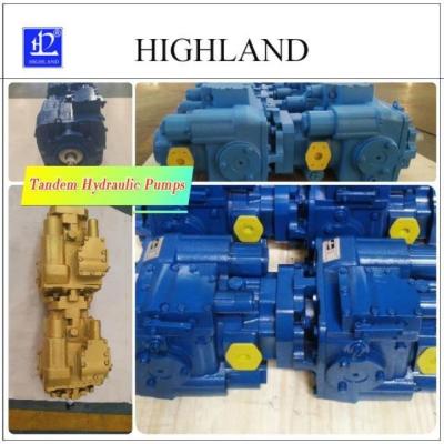China High Quality Agricultural Machinery Tandem Hydraulic Pumps Cast Iron Overload Test for sale