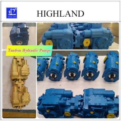 China Highly Durable Combine Harvester Hydraulic Tandem Pump en venta