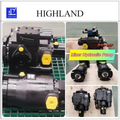 China Hydraulic Oil Medium Mixer Truck Hydraulic Pump With Rated Pressure 35Mpa for sale