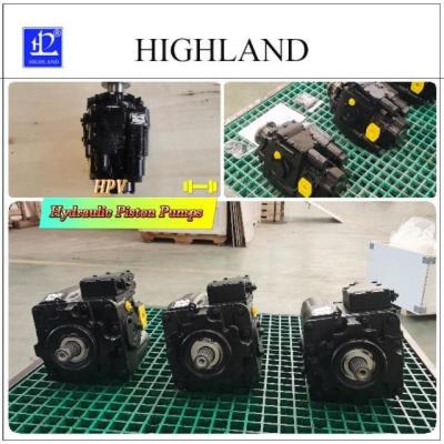 China Cast Iron Hydraulic Piston Pump Black Color Hydraulic System Construction Machinery Component Te koop