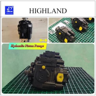 China Variable Displacement Axial Piston Pump Black Cast Iron Hydraulic Source Power Te koop