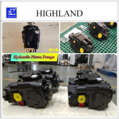 China Black Color Closed Loop Axial Hydraulic Piston Pumps 42Mpa Max Pressure Te koop