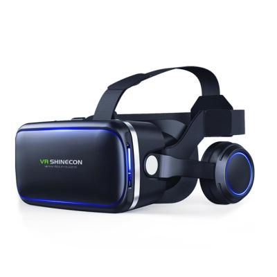 China 2022 New product Virtual Reality Shinecon Video Glasses Headset 3d Vr Glasses Case Box For Google Cardboard Smart à venda