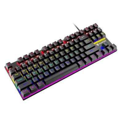 China Wired Mechanical Gaming Keyboard Sets Axis Led  Desktop Computer Notebook Tablet Keyboards for sale