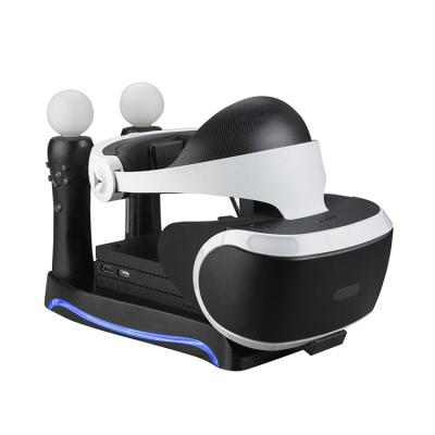 중국 Video Game VR 3D Glasses Dock Vertical Stand For PSVR PS Move Controller 판매용