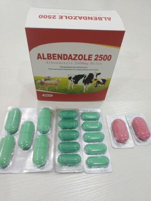 China Albendazole Veterinaire Tabletten voor Dierenvoerbp/usp/cp Norm Te koop