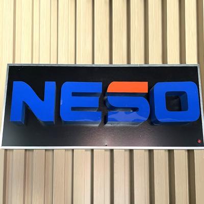 China Acrylic Advertising 3D Led Plastic Luminous Characters for Frontlit Word Logo Sign for sale