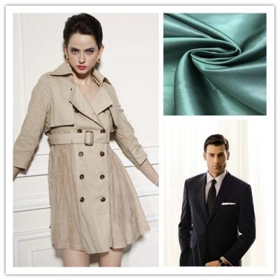 China 55% P 45% V Twill Inner Lining Fabric Small Shrinkage Excellent Color Fastness for sale