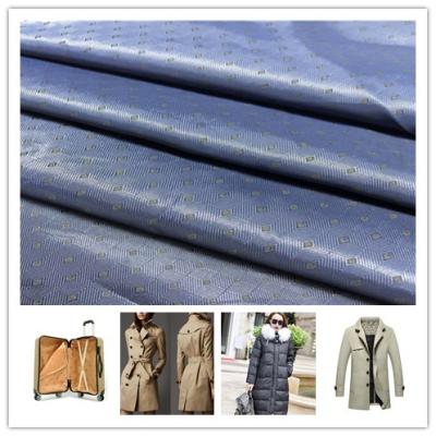 China Geometric Pattern Anti Static Lining Fabric , Anti - Tear Lining Polyester Fabric for sale