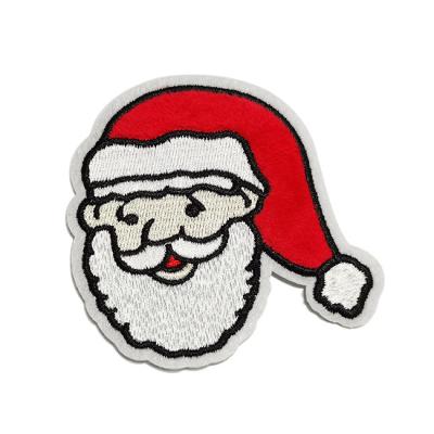 China Christmas Embroidery Patches ,  Clothing Decoration Custom Badge Patches for sale