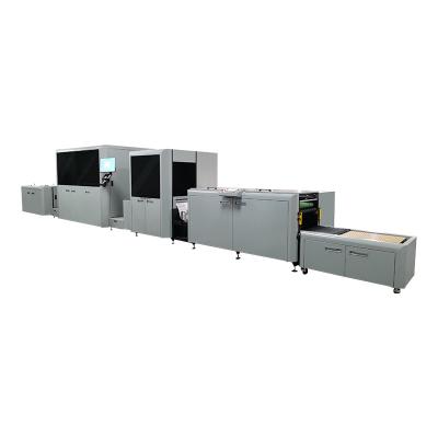 China CMKY Duplex Color Printing Digital Inkjet Web Press 1200*1200DPI Resolução à venda