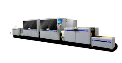China 100meter per de Machine van Fed Inkjet Digital Press Printing van het Notulenweb Te koop