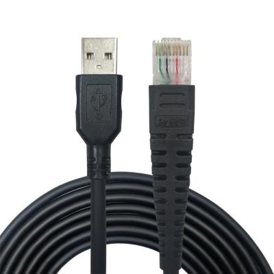 China 6.5 Feet PVC USB Scanner Cable Compatible For Cino F680 F780 F560 for sale