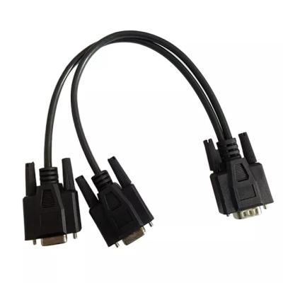 China Multipurpose Rs232 DB9 Cable Male To Female Serial For Data Transmission for sale