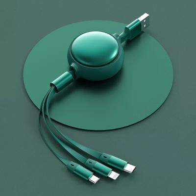 Китай Retractable 3 в 1 микро- кабеле USB, типе данных по 120cm c привязывают ODM продается