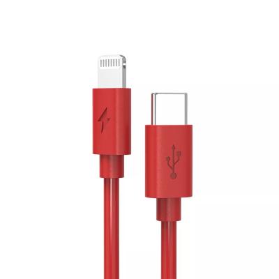 China Type C To Lightning Straight USB Cable For Phone Fast Charging 1m 2m for sale