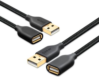 China USB 3.0 Extension Straight USB Cable Type A Male To Female Durable Braided Material for sale