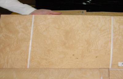 China Sliced Cut Burl Engineered Wood Veneer With 0.45mm Thickness for sale