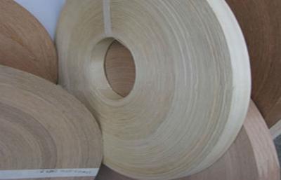 中国 MDF の 0.3mm - 3.5mm の厚さのための自然な木製の端バンディングのベニヤ 販売のため