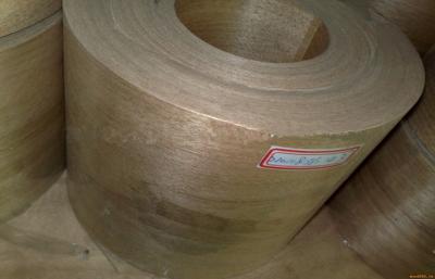 China 0.25 mm Natural Paper Backed Veneer , Sliced Cut Walnut Veneer Roll for sale