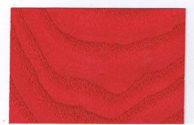 China Red Dyeing Wood Veneer ,  Decorative Ash Veneer Wood Sheets for sale