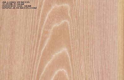 China Washed Oak Veneer Sheets , Engineered Oak Wood Flooring Veneer for sale