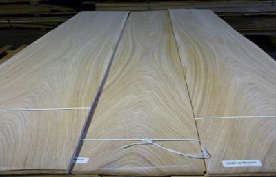 China White Oak Veneer Wood Paneling , Natural Decorative Crown Cut Veneer for sale