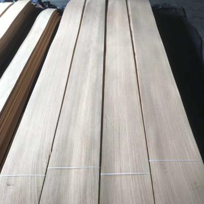 China Smoked/Fumed White Oak Veneer Sheets Quarter Cut For Hotel Decoration for sale
