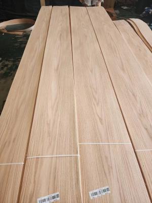 China American Red Oak Veneer Sheets Plain/Crown Cut For Plywood MDF Chipboard for sale