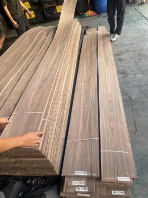 China American Natural Black Walnut Crown Cut / Plain Cut  Veneer Sheet For Plywood for sale