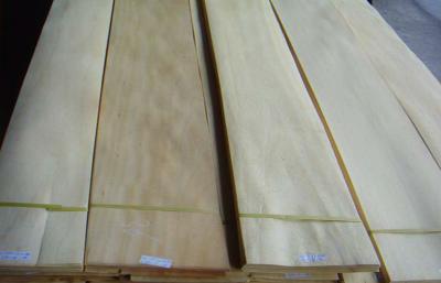 China Rubber Natural Sliced Veneer 0.50mm Thickness With A Grade for sale