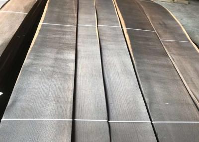 China Hotel Decoration Smoked White Oak Veneer Sheets Length 2500mm for sale