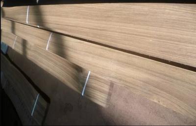 China Furniture Quarter Cut Veneer , Burma Teak hardwood veneer sheets for sale