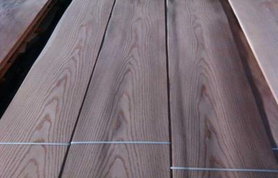 China Red Crown Cut Veneer Sheet Natural Sliced , Oak cutting veneer wood for sale