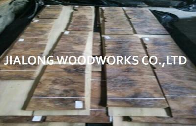 China Black Walnut Wood Burl Veneer Sheet Natural Sliced Top Grade for sale