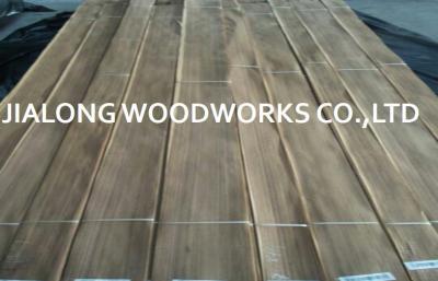 China BurmaTeak Natural Sliced Quarter Veneer Plywood Sheets With 0.25mm for sale