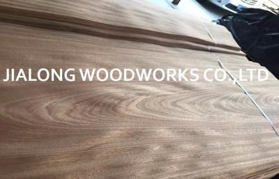China Wooden African Sapele Sliced Veneer Crown Cut Veneer Sheet For Furniture for sale