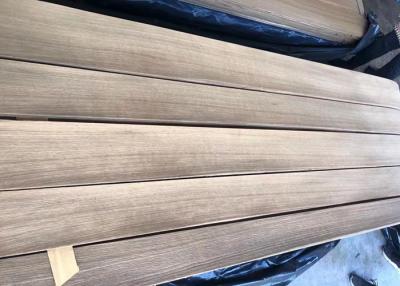 China Dark Color Smoked White Oak Veneer Sheets For Hotel Decoration for sale