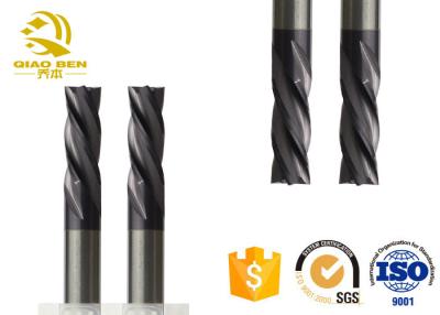 China High Performance Rounded Edge End Mill Bull Nose Milling Cutter AlTiN Coating for sale