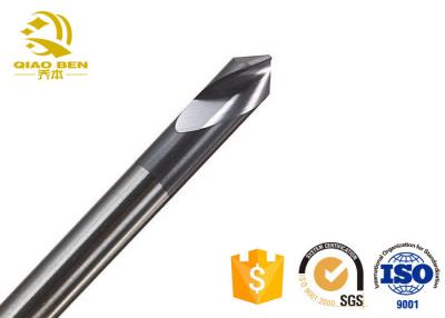 China High Precision Chamfer End Mill Cutter 45 Degree Chamfer End Mill 50-10 Mm Overall Length for sale
