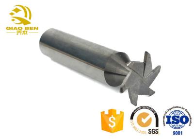 China CNC Machining HRC45 T Slot End Mill Cutter Multi - Edged For Dry Cutting for sale