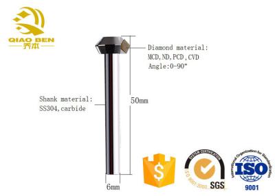 Chine Diamètre simple des outils 4-12 millimètre de Crystal Diamond Milling Tools High Precision Mcd à vendre