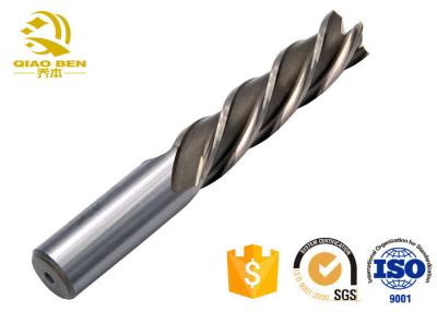 China Spiral Rounded Edge End Mill Non - Uniform U Groove Design Smooth Chip Removal for sale